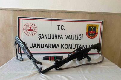 Şanlıurfa’da ruhsatsız 3 silah ele geçirildi