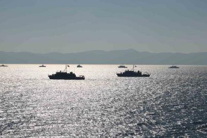 Saros’ta nefes kesen tatbikat