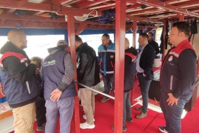 Saroz Körfezi’nde yapay resif projesi için yer tespiti yapıldı