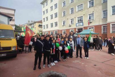 Şehitlik Ortaokulu’nda "Bir Okul, Bin Umut Gazze" yardım sergisi büyük ilgi gördü