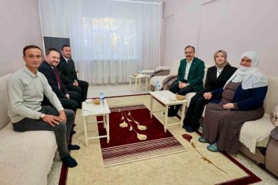 Siir’te "vefa" ve "minnet" buluşmasında şehit aileleriyle bir araya gelindi