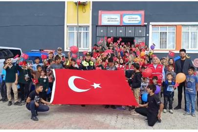 Siirt’te jandarmadan öğrencilere trafik eğitimi