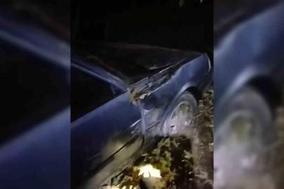 Sinop’ta otomobil şarampole yuvarlandı: 3 yaralı