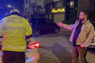 Şirket aracıyla alkollü yakalanan şahıs suçu poliste buldu