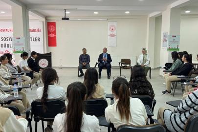 Şırnak’ta geleceğin meslek elemanları sosyal hizmetleri yerinde tanıdı