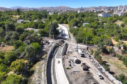 Şorşor deresindeki taşkın koruma çalışmalarında sona gelindi
