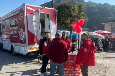 Sosyal hizmetler vatandaşın ayağına gitti