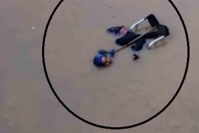 Suyla dolu alt geçitte ölümle burun buruna gelen kadını itfaiye kurtardı