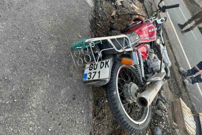 Tankerle çarpışan motosiklet sürücüsü hayatını kaybetti
