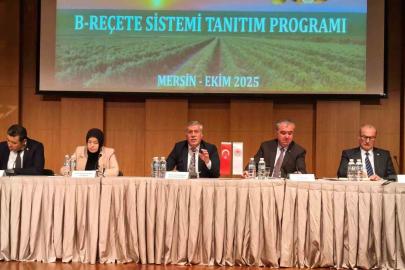 Tarımda dijital dönüşüm: ’B-Reçete’ sistemi Mersin’de tanıtıldı