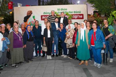 Tarsus’ta kadın üreticilere fidan desteği