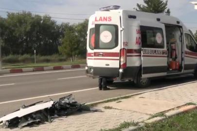 Tavşanlı’da trafik kazası, 2 yaralı