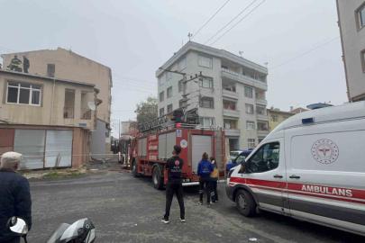 Tekirdağ’da baca yangını korkuttu