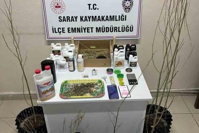 Tekirdağ’da uyuşturucu operasyonu: 5 gözaltı