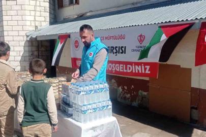 Tekman’da Gazze için hayır çarşısı düzenlendi