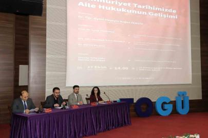 TOGÜ’de Cumhuriyetin 102’nci yılında ’aile hukukunun dönüşümü’ konuşuldu