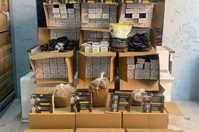 Tokat’ta kaçak tütün operasyonu: 180 bin adet makaron ele geçirildi