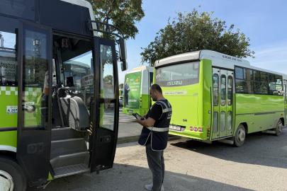 Toplu taşımada 120 araca sıkı denetim