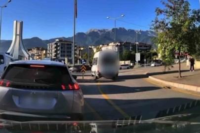 Trafiğe girmek istemeyen uyanık sürücüler polisin radarına takıldı