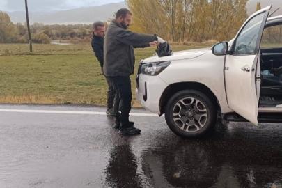 Tunceli’de kırmızı benekli alabalık avlayan şahsa ceza