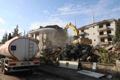 Turgutalp kentsel dönüşümde 2. ve 3. etap yıkımları başladı