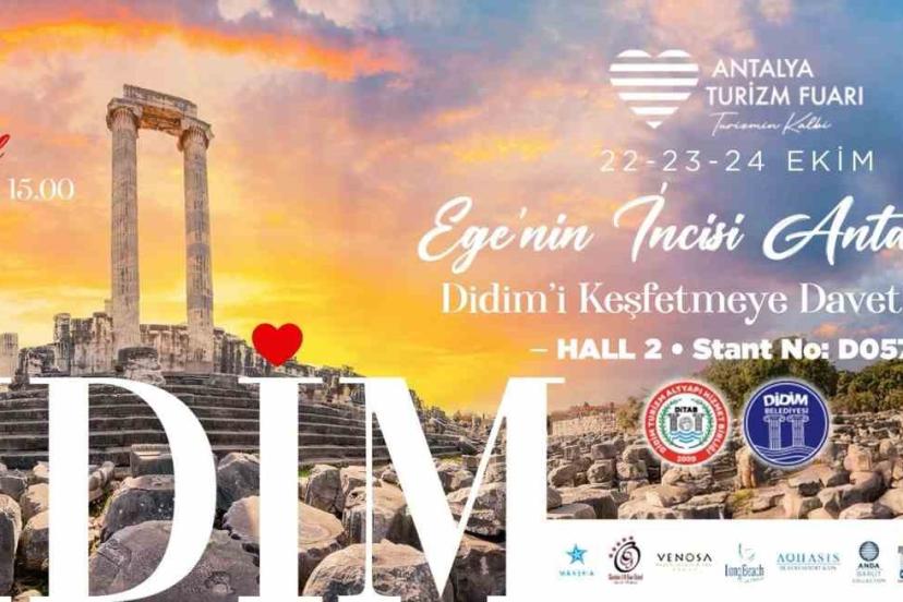 Turizm fuarında Didim rüzgarı esecek