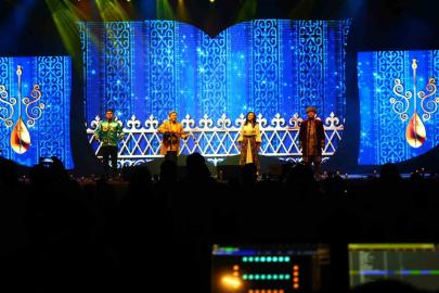 Türk dünyası renkleriyle Elazığ’da parladı: Hazar Şiir Akşamları finali beğeni topladı