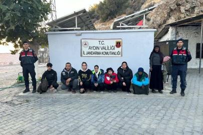 Türkiye’ye yasadışı yollarla giriş yapan 8 düzensiz göçmen yakalandı