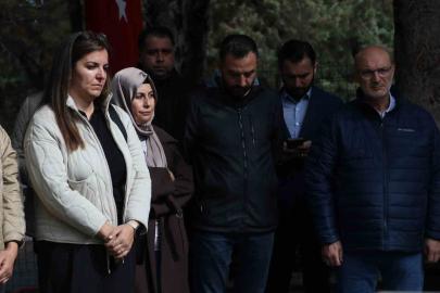 TUSAŞ terör saldırısının üzerinden 1 yıl geçti: Şehit güvenlik görevlisi Atakan Şahin Erdoğan kabrinde anıldı