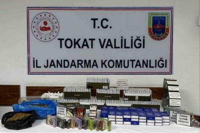 Tütün kaçakçılığı yapan 1 kişi hakkında işlem başlatıldı.