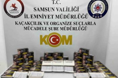 Tütün operasyonunda 12 bin 800 makaron ele geçirildi