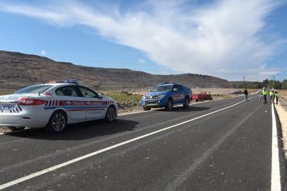Üç tekerlekli elektrikli motosiklet devrildi: Karı koca ağır yaralandı