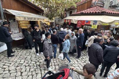 UNESCO kenti Safranbolu’da hafta sonu hareketliliği