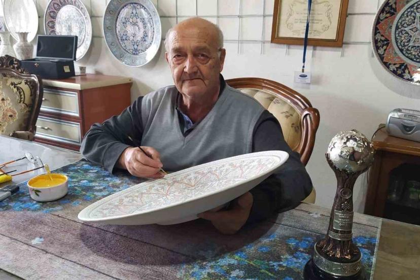 UNESCO ödüllü çini ustası Hamza Üstünkaya hayatını kaybetti