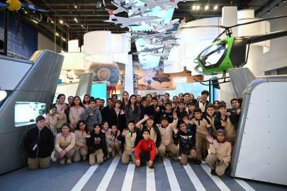 Uzay ve havacılığın derinliklerini GUHEM’de keşfediyorlar