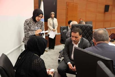 Vali Çiçek, vatandaşlarla bir araya geldi