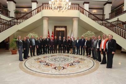 Vali Erol Ayyıldız, muhtarları ağırladı