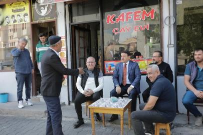 Vali Işın, Balıklı Mahallesi esnafıyla buluştu