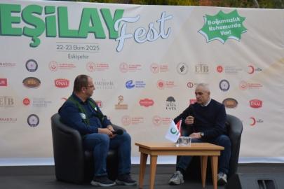 Yeşil Sahne’de Rıza Çalımbay ile söyleşi yapıldı