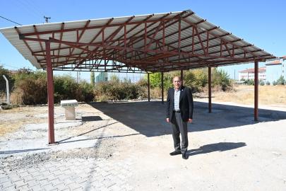 Yeşilyurt’ta mezarlık düzenleme çalışması tamamlandı