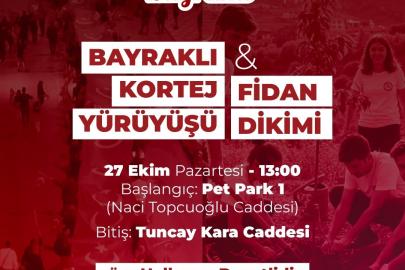 Yılmaz’dan bayraklı kortej yürüyüşüne davet