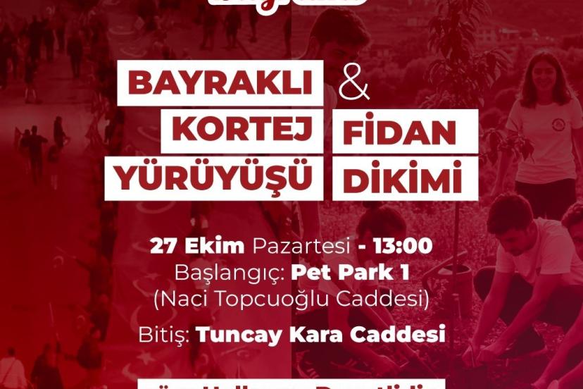 Yılmaz’dan bayraklı kortej yürüyüşüne davet