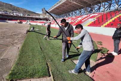 Yozgat’ta 2021 yılında yıkılıp, yerine yenisi inşa edilen statta sona yaklaşıldı