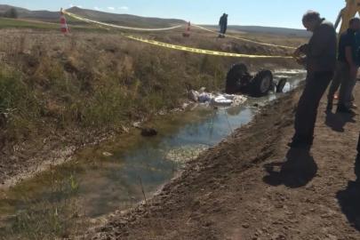 Yozgat’ta traktör devrildi: 1 ölü, 1 yaralı