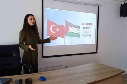 Yükümlüler, işgal altındaki Filistin’i anlatan belgeseli izledi