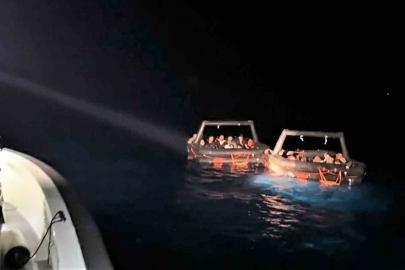 Yunanistan 32 düzensiz göçmeni Türk karasularına geri itti