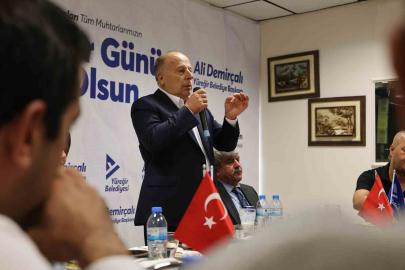 Yüreğir Belediye Başkanı Demirçalı : "Muhtarlar vatandaşın dertlerine ilk el uzatan kamu görevlileridir"