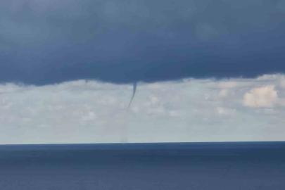 Zonguldak açıklarında art arda hortumlar görüldü
