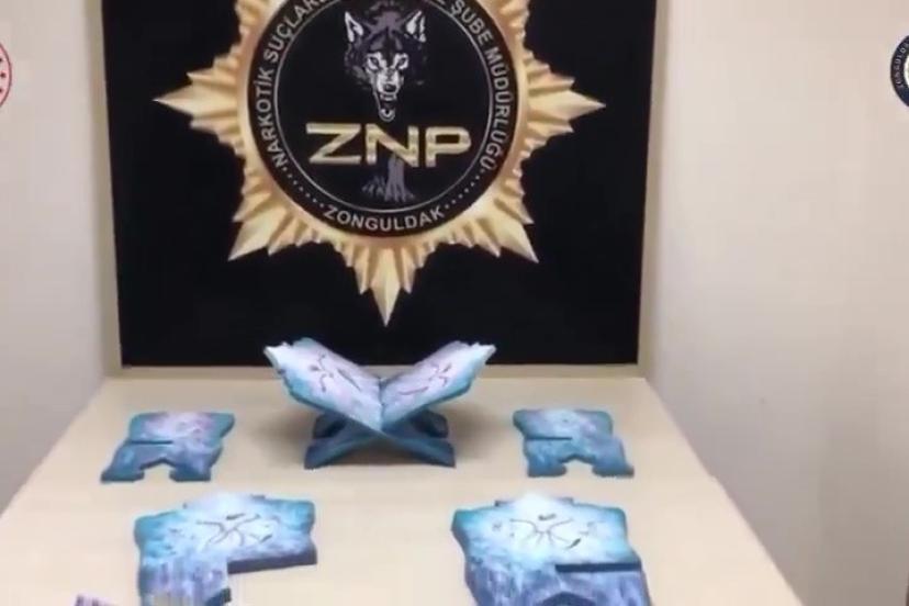Zonguldak’ta şoke eden operasyon, 14 kilo uyuşturucuyu rahleye saklamışlar