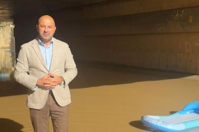 20 ay sonra aynı noktada su baskını yaşandı: Bu kez AK Parti’den CHP’li Belediye Başkanı Köse’ye ‘alt geçit’ eleştirisi geldi